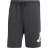 imageadidas Mens Essentials Big Logo Single Jersey 7inch ShortsBlackWhite