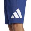 imageadidas Mens Essentials Big Logo Single Jersey 7inch ShortsDark BlueWhite