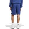 imageadidas Mens Essentials Big Logo Single Jersey 7inch ShortsDark BlueWhite