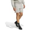 imageadidas Mens Essentials Big Logo Single Jersey 7inch ShortsMedium Grey HeatherBlack