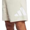 imageadidas Mens Essentials Big Logo Single Jersey 7inch ShortsWonder AluminaWhite