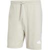 imageadidas Mens Essentials Big Logo Single Jersey 7inch ShortsWonder AluminaWhite