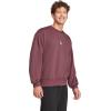 imageadidas Mens Essentials Feel Cozy Fleece SweatshirtAurora RubyWhite