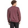imageadidas Mens Essentials Feel Cozy Fleece SweatshirtAurora RubyWhite