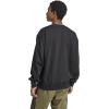 imageadidas Mens Essentials Feel Cozy Fleece SweatshirtBlackWhite