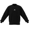 imageadidas Mens Essentials Feel Cozy Fleece SweatshirtBlackWhite