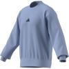 imageadidas Mens Essentials Feel Cozy Fleece SweatshirtBlueBlack