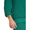 imageadidas Mens Essentials Feel Cozy Fleece SweatshirtCollegiate GreenBlack
