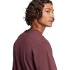 imageadidas Mens Essentials Linear Single Jersey TShirtAurora RubyWhite