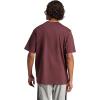 imageadidas Mens Essentials Linear Single Jersey TShirtAurora RubyWhite