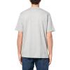 imageadidas Mens Essentials Linear Single Jersey TShirtGrey HeatherBlack