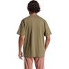 imageadidas Mens Essentials Linear Single Jersey TShirtOlive StrataBlack