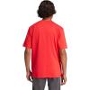 imageadidas Mens Essentials Linear Single Jersey TShirtPure RubyBlack