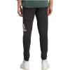 imageadidas Mens Essentials Logo Tapered Badge SweatpantsBlack