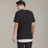 imageadidas Mens Essentials Single Jersey Linear Embroidered Logo TShirtBlack