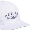 imageadidas Mens Foundation Sport Strapback HatWhiteDark Blue
