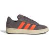 imageadidas Mens Grand Court Alpha SneakerCharcoalImpact OrangeWarm Vanilla