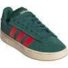 imageadidas Mens Grand Court Alpha SneakerCollegiate GreenBetter ScarletOff White