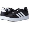 imageadidas Mens Grand Court Alpha SneakerCore BlackWhiteIron Metallic