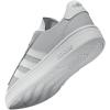 imageadidas Mens Grand Court Alpha SneakerGreyWhiteSilver Metallic