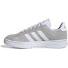 imageadidas Mens Grand Court Alpha SneakerGreyWhiteSilver Metallic