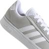 imageadidas Mens Grand Court Alpha SneakerGreyWhiteSilver Metallic