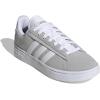 imageadidas Mens Grand Court Alpha SneakerGreyWhiteSilver Metallic