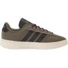 imageadidas Mens Grand Court Alpha SneakerOlive StrataBlackCourt Green