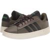 imageadidas Mens Grand Court Alpha SneakerOlive StrataBlackCourt Green
