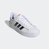imageadidas Mens Grand Court Alpha SneakerWhiteCore BlackBlue Rush
