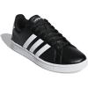 imageadidas Mens Grand Court SneakerBlackWhiteWhite