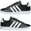 imageadidas Mens Grand Court SneakerBlackWhiteWhite