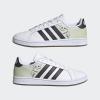 imageadidas Mens Grand Court SneakerWhiteCarbonHalo Green