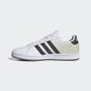 imageadidas Mens Grand Court SneakerWhiteCarbonHalo Green