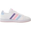 imageadidas Mens Grand Court SneakerWhiteSemi TurboPulse Amber