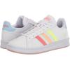 imageadidas Mens Grand Court SneakerWhiteSemi TurboPulse Amber
