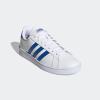 imageadidas Mens Grand Court SneakerWhiteTeam Royal BlueWhite