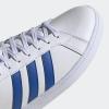 imageadidas Mens Grand Court SneakerWhiteTeam Royal BlueWhite