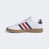 imageadidas Mens Grand Court SneakerWhiteTrace BlueActive Red