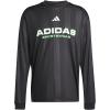 imageadidas Mens House of Tiro Long Sleeve Jacquard JerseyBlack