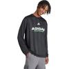 imageadidas Mens House of Tiro Long Sleeve Jacquard JerseyBlack
