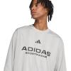 imageadidas Mens House of Tiro Long Sleeve Jacquard JerseyMetal Grey