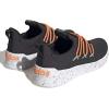 imageadidas Mens Lite Racer Adapt 50 Running ShoeCarbon Carbon Screaming Orange