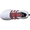 imageadidas Mens Lite Racer Adapt 50 Running ShoeWhiteBetter ScarletGrey
