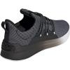 imageadidas Mens Lite Racer Adapt 50 Running ShoeWhiteBlackWhite