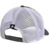 imageadidas Mens Mesh Back Structured Low Crown Adjustable Fit Snapback HatGrey SixBlackWhite