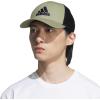 imageadidas Mens Mesh Back Structured Low Crown Adjustable Fit Snapback HatTent GreenGreyBlack
