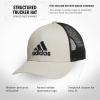 imageadidas Mens Mesh Back Structured Low Crown Adjustable Fit Snapback HatWonder Alumina GreyBlackWhite