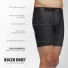 imageadidas Mens Performance Boxer Brief Underwear 1PackAccelerate Onix BlackOnix GreyBlack