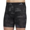 imageadidas Mens Performance Boxer Brief Underwear 1PackHaste GreycarbonblackOnix GreyBlack